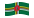 Dominica-Bandiera sventolante