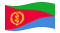 Eritrea-Bandiera sventolante