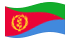 Eritrea-Bandiera sventolante