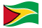Guyana-Bandiera sventolante