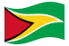 Guyana-Bandiera sventolante