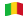 Mali-Bandiera sventolante