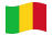 Mali-Bandiera sventolante
