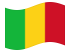 Mali-Bandiera sventolante