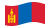 Mongolia-Bandiera sventolante