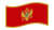Montenegro-Bandiera sventolante