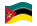Mozambico-Bandiera sventolante