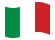 Italia-Bandiera sventolante