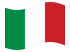 Italia-Bandiera sventolante