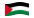 Territori autonomi palestinesi-Bandiera sventolante