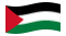 Territori autonomi palestinesi-Bandiera sventolante