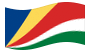 Seychelles-Bandiera sventolante