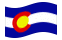Colorado-Bandiera sventolante