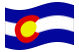 Colorado-Bandiera sventolante