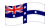 Bandiera del Nuovo Galles del Sud (Federazione australiana)-Bandiera sventolante