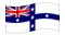 Bandiera del Nuovo Galles del Sud (Federazione australiana)-Bandiera sventolante