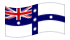 Bandiera del Nuovo Galles del Sud (Federazione australiana)-Bandiera sventolante