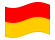 Burgenland-Bandiera sventolante