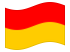 Burgenland-Bandiera sventolante