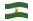 Andalusia-Bandiera sventolante