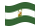 Andalusia-Bandiera sventolante