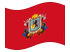 Caracas-Bandiera sventolante