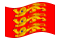 Alta Normandia (Haute-Normandie)-Bandiera sventolante