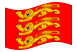 Alta Normandia (Haute-Normandie)-Bandiera sventolante