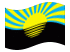 Donetsk-Bandiera sventolante