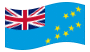 Tuvalu-Bandiera sventolante