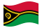 Vanuatu-Bandiera sventolante