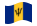Barbados-Bandiera sventolante