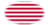Sons of Liberty (USA 1765 ca., 13 strisce)-Bandiera come vignetta ovale