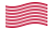 Sons of Liberty (USA 1765 ca., 13 strisce)-Bandiera sventolante