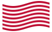 Bandiera animata Sons of Liberty (USA 1765 ca., 13 strisce)