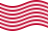 Bandiera Sons of Liberty (USA 1765 ca., 13 strisce) statica