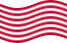 Bandiera Sons of Liberty (USA 1765 ca., 13 strisce) statica