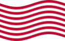Bandiera Sons of Liberty (USA 1765 ca., 13 strisce) statica