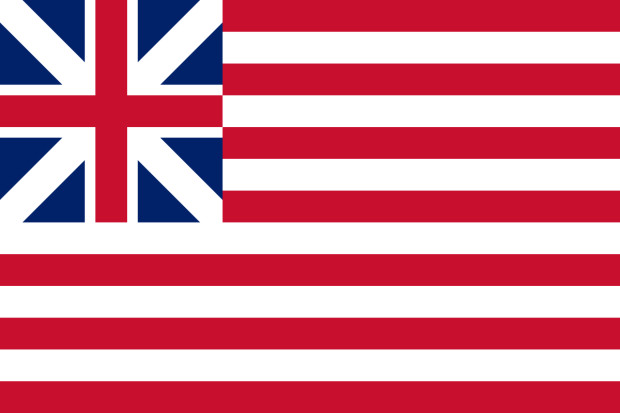 Bandiera Grand Union (USA 1775-1777), Bandiera Grand Union (USA 1775-1777)