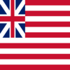 Grand Union (USA 1775-1777)-Bandiera quadrata