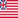 Grand Union (USA 1775-1777)-Bandiera quadrata
