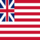 Grand Union (USA 1775-1777)-Bandiera quadrata