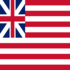 Grand Union (USA 1775-1777)-Bandiera quadrata