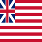 Grand Union (USA 1775-1777)-Bandiera quadrata