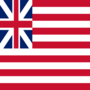 Grand Union (USA 1775-1777)-Bandiera quadrata