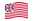 Grand Union (USA 1775-1777)-Bandiera sventolante