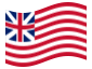 Bandiera animata Grand Union (USA 1775-1777)