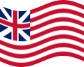 Bandiera Grand Union (USA 1775-1777) statica