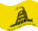 Bandiera Gadsden (USA 1775 ca.) statica