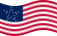 Bandiera Great Star (USA 1818-1819) statica